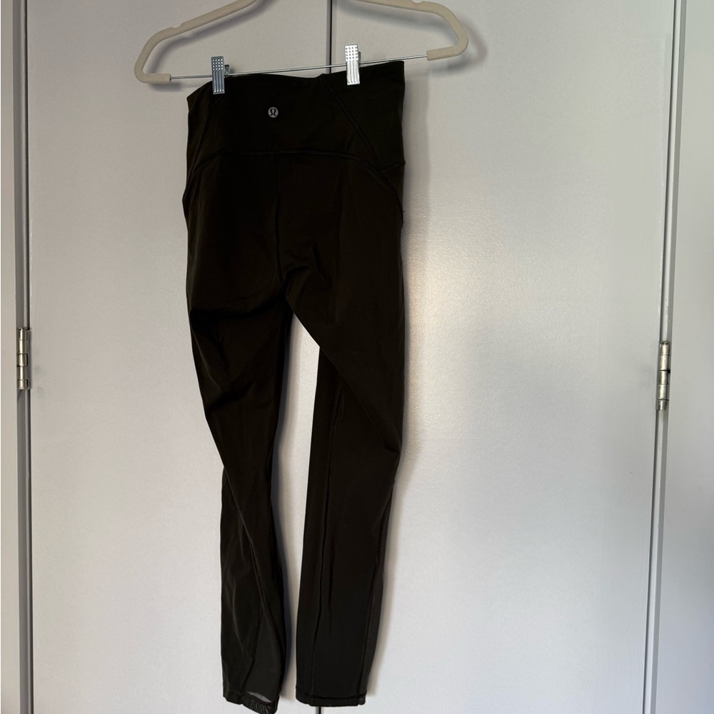 Lululemon Athletica army green Leggings